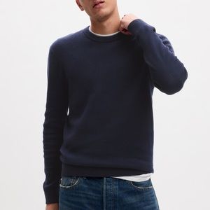 NWT GAP Men’s Seed Stitch Crewneck Sweater XL